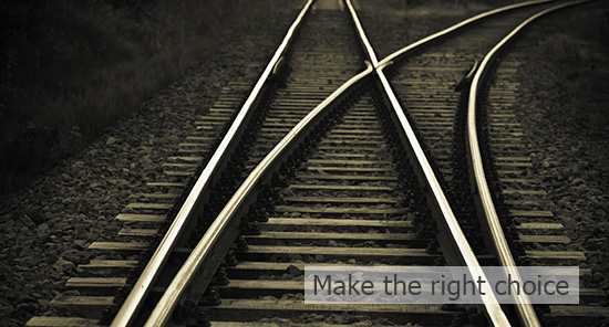 Make the right choice